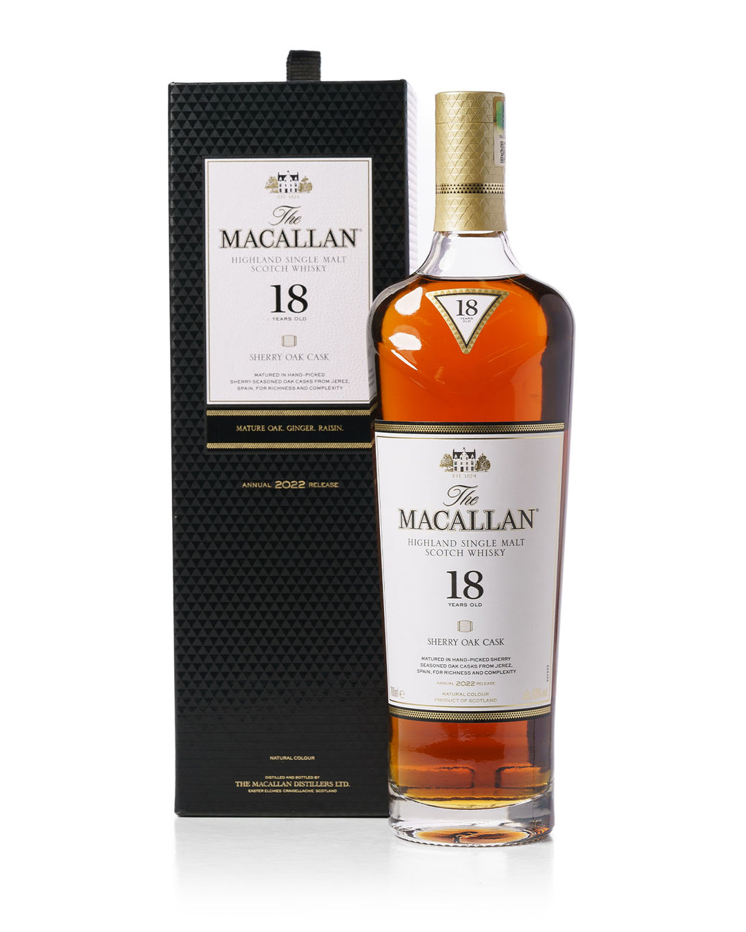 Macallan 18 Year Old 2022 Release With Original Box