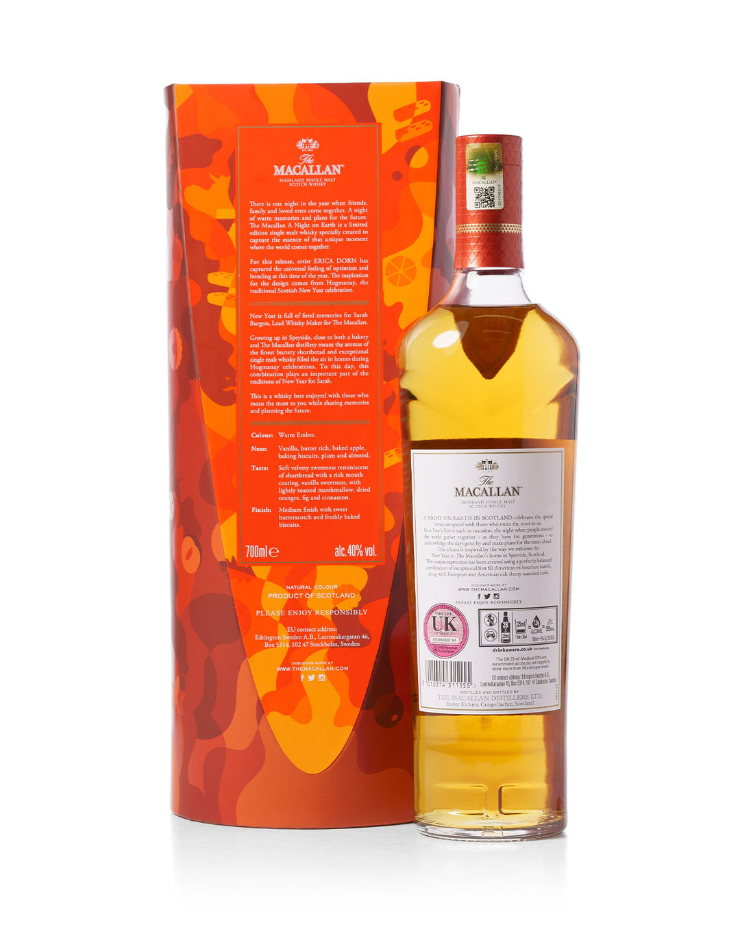 Macallan A Night On Earth Bottled 2021 With Original Box