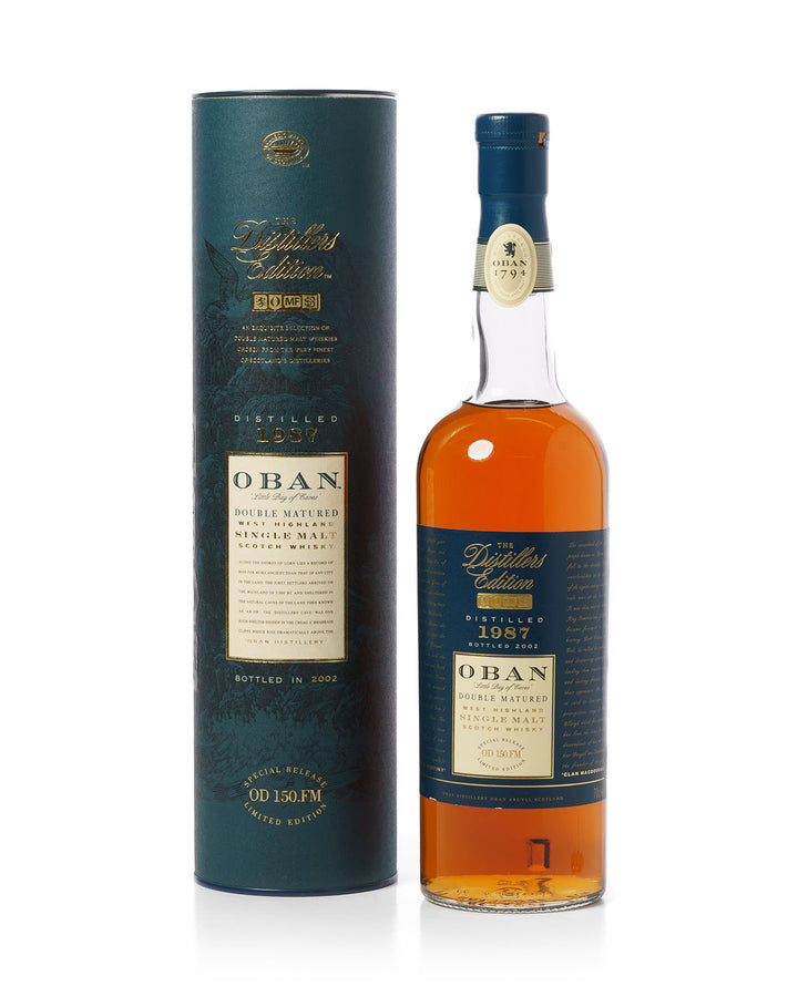 Oban 1987 Distillers Edition Bottled 2002 With Original Tube
