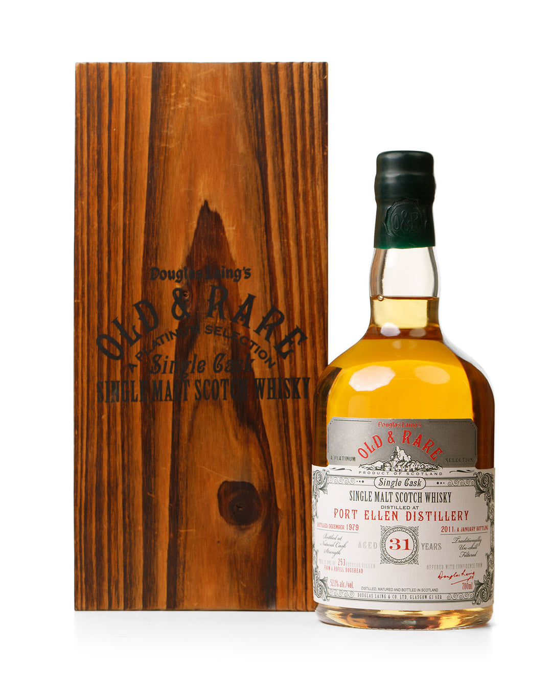 Port Ellen 1979 31 Year Old Old & Rare Platinum Selection With Original Box