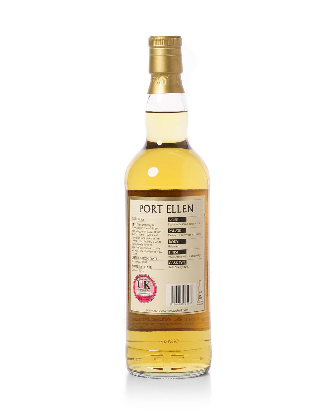 Port Ellen 1982 28 Year Old Connoisseurs Choice Gordon & Macphail Bottled 2010 With Original Box
