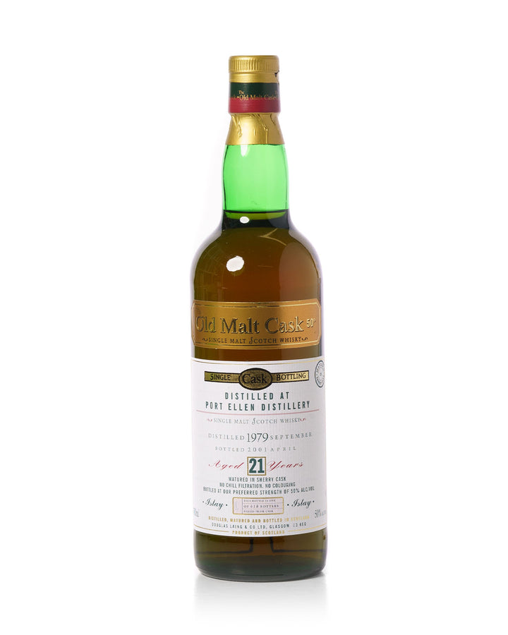 Port Ellen 1979 21 Year Old Old Malt Cask Douglas Laing Bottled 2001 With Original Box