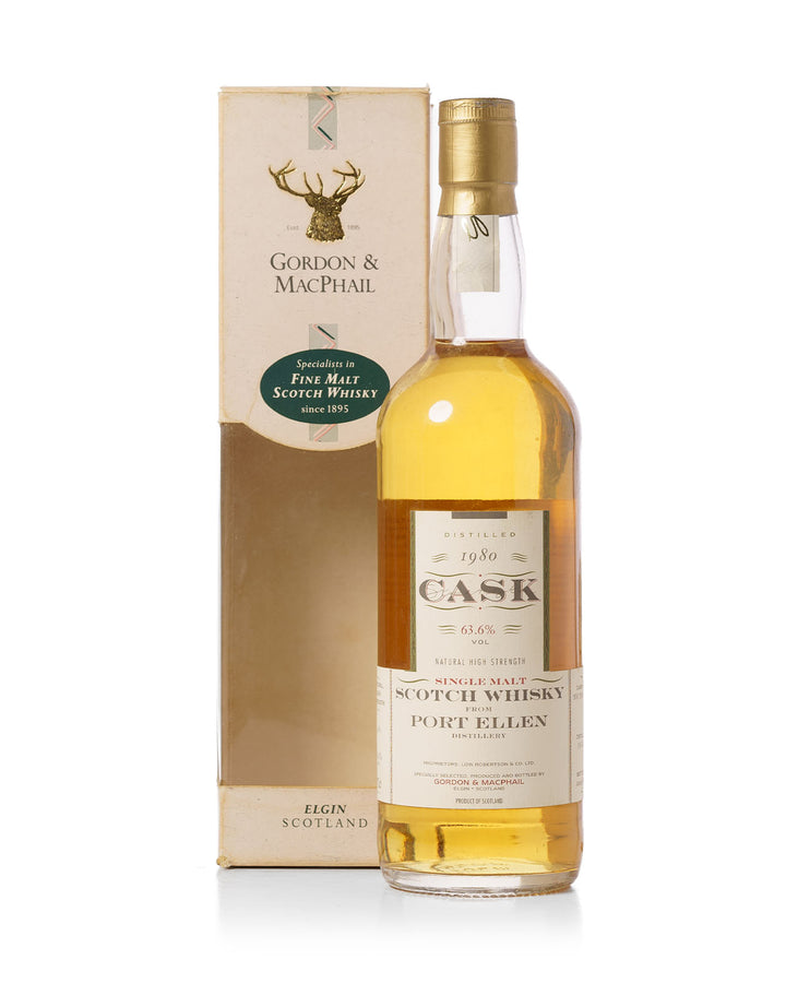Port Ellen 1980 15 Year Old Gordon & Macphail Bottled 1996 With Original Box