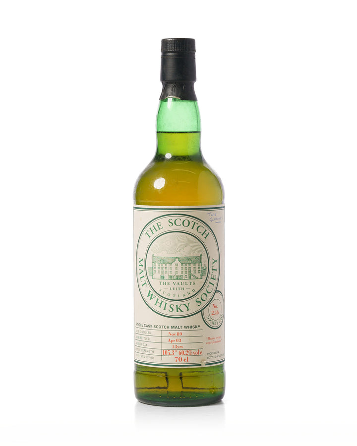 Glenlivet 1989 13 Year Old Scotch Malt Whisky Society SMWS Bottled 2003