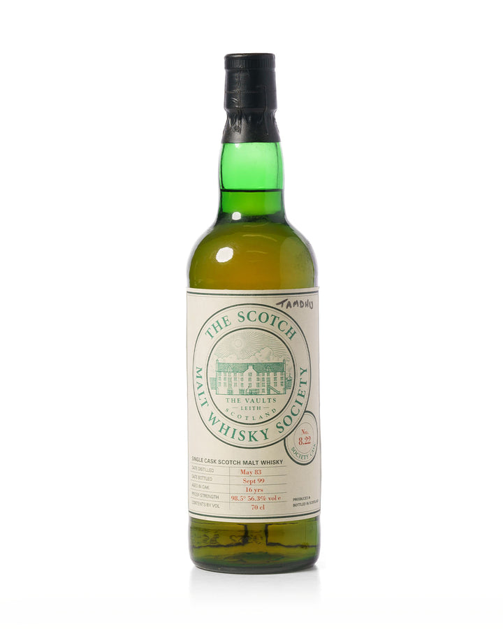 Tamdhu 1983 16 Year Old Scotch Malt Whisky Society SMWS 8.22 Bottled 2003