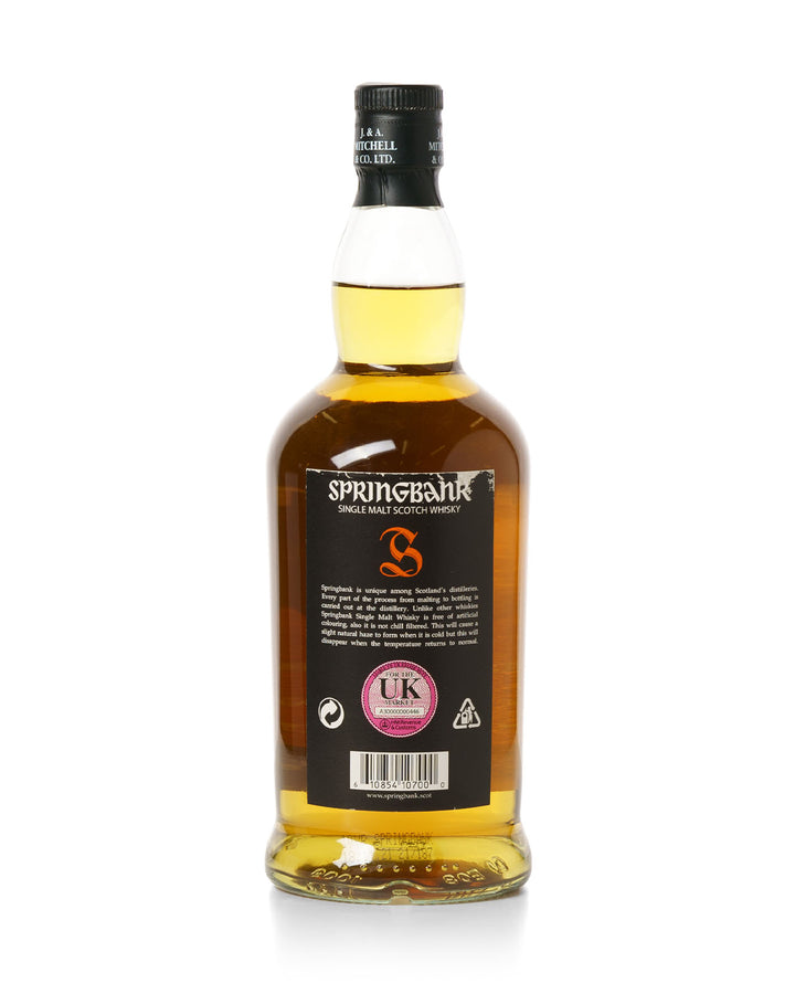 Springbank 10 Year Old 2021 Release