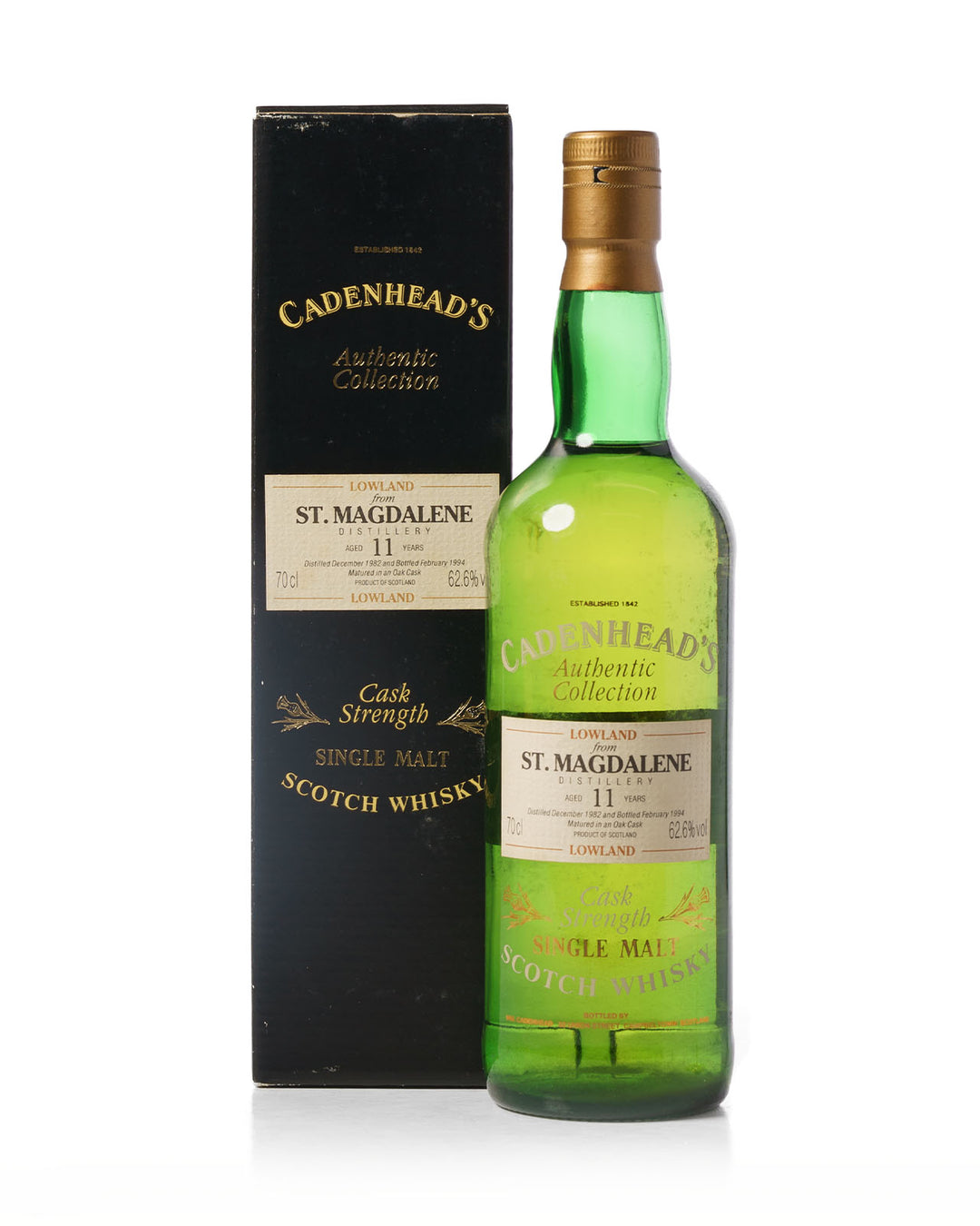 St Magdalene 1982 11 Year Old Cadenhead's Authentic Collection Bottled 1994