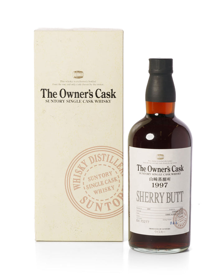 Yamazaki 1997 Suntory Owner's Cask Bottled 2009 With Original Box