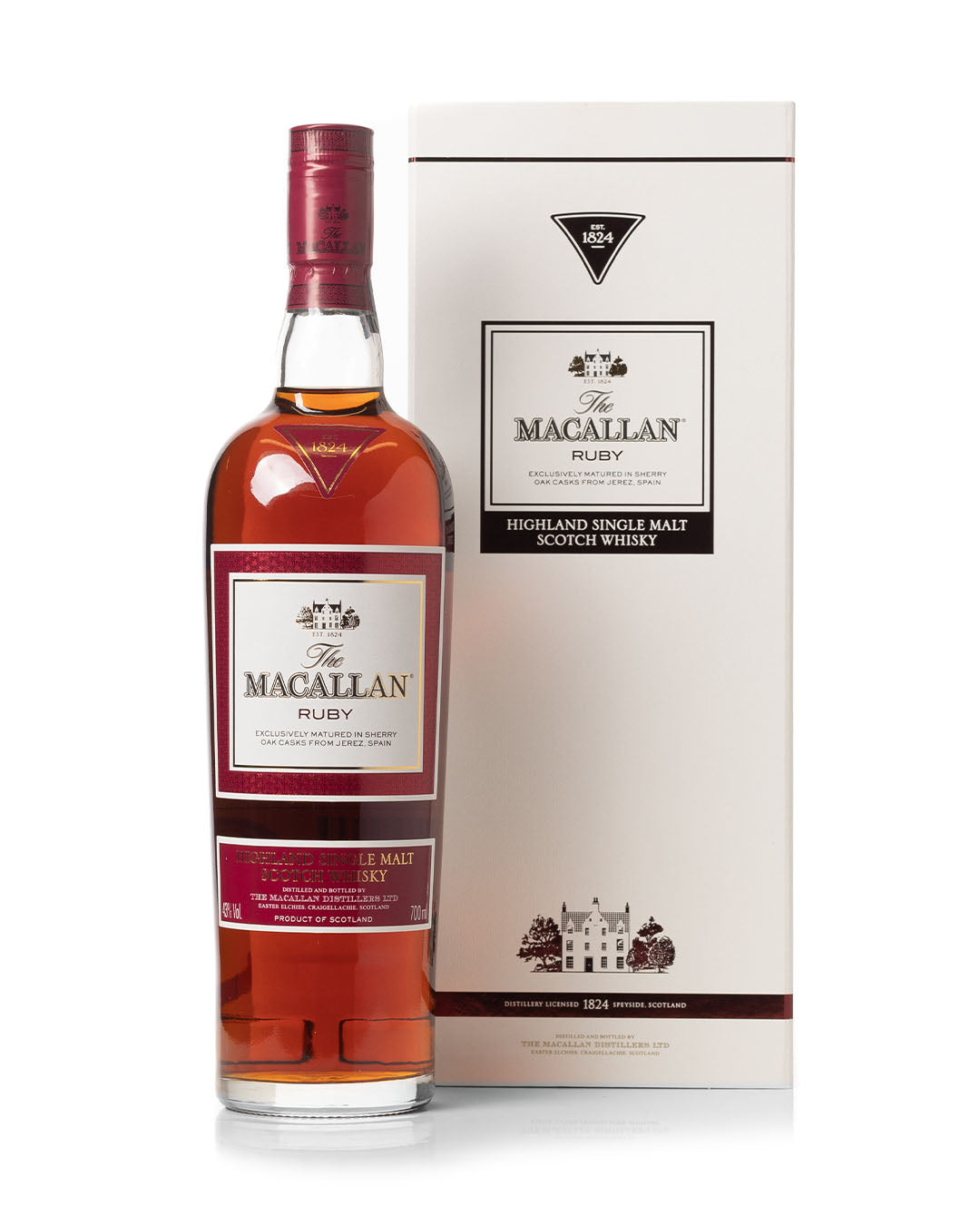 Macallan Ruby 1824 Series Official Bottling With Original Box