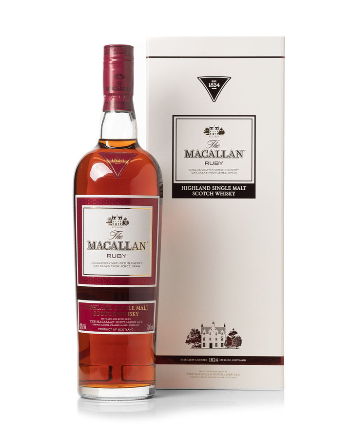 Macallan Ruby 1824 Series Official Bottling With Original Box