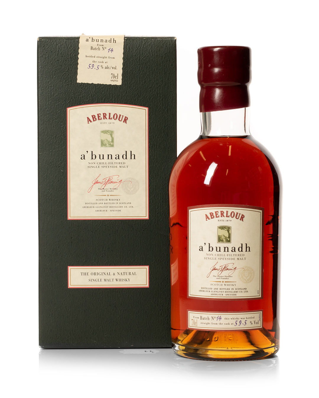 Aberlour A'Bunadh 66 Bottle Vertical