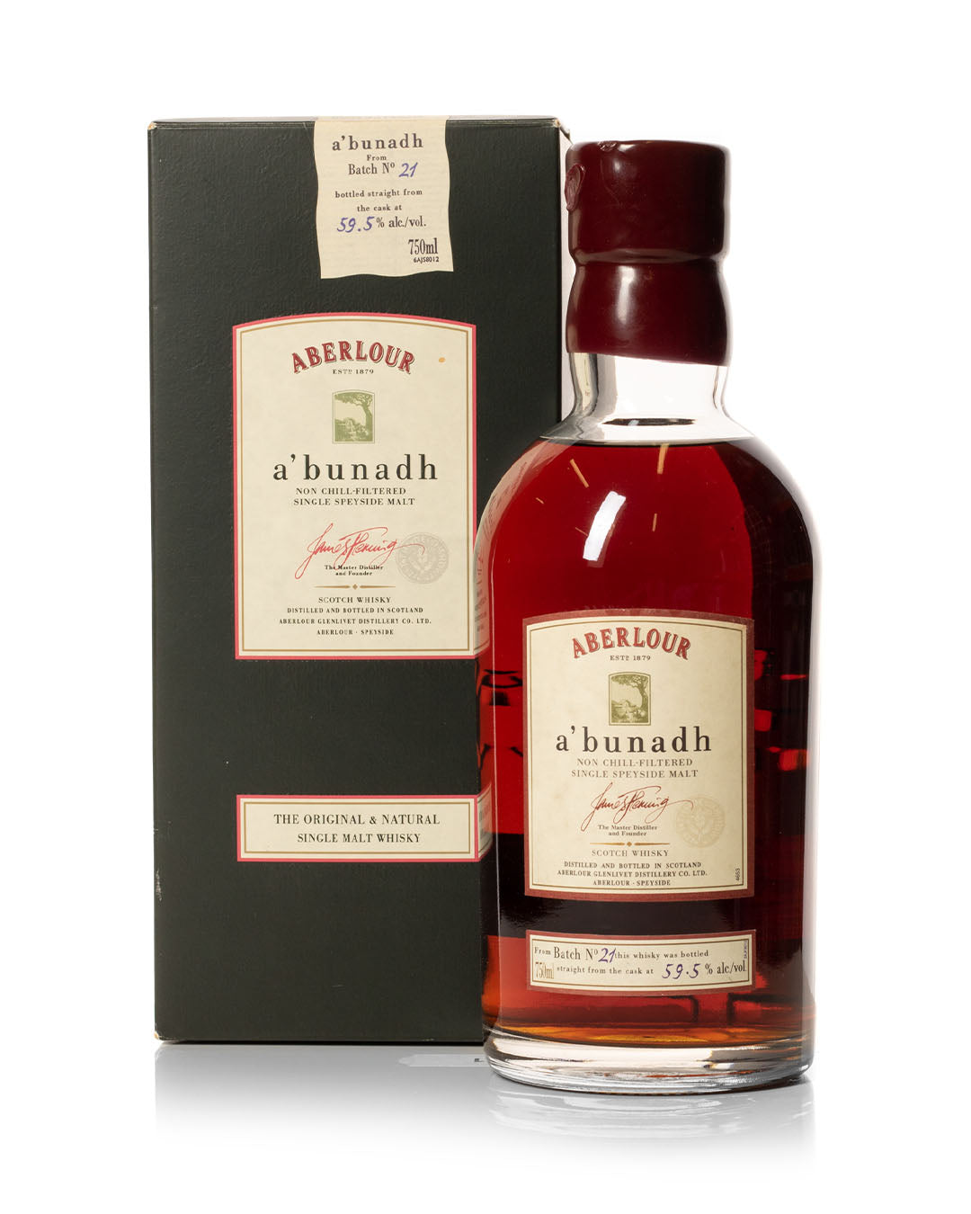 Aberlour A'Bunadh 66 Bottle Vertical