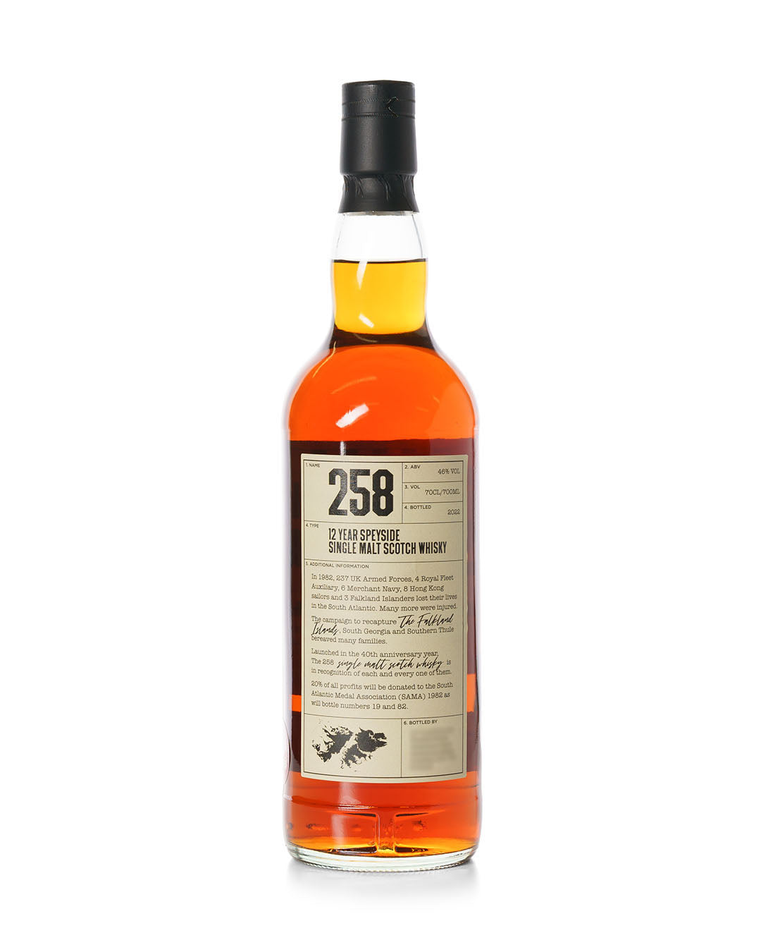 258 Falklands Commemorative 12 Year Old