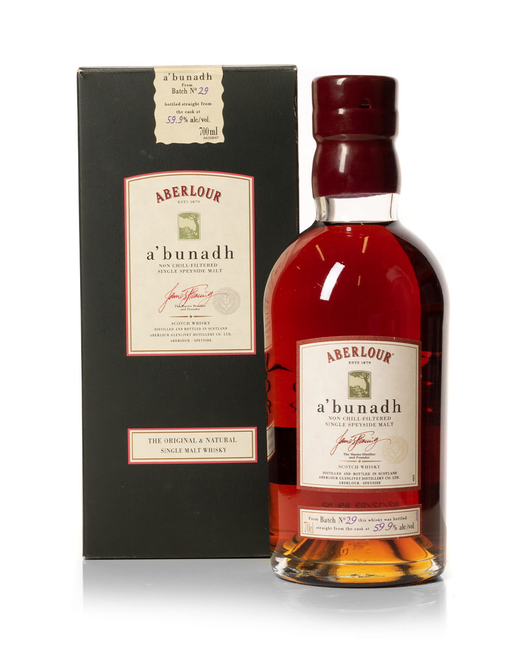 Aberlour A'Bunadh 66 Bottle Vertical