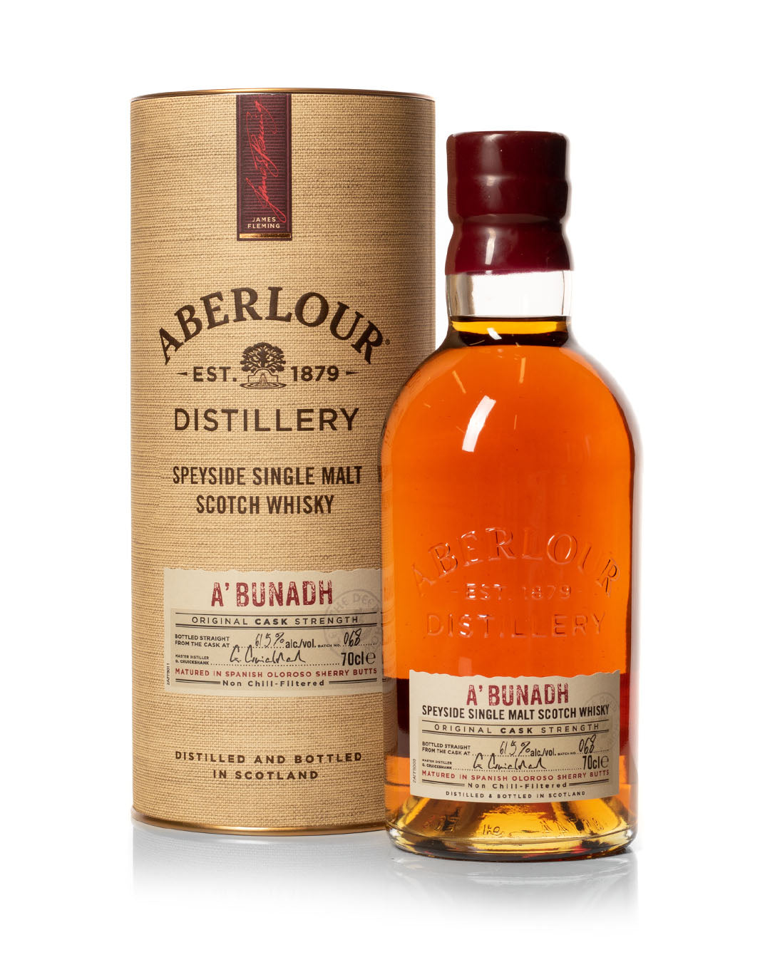 Aberlour A'Bunadh 66 Bottle Vertical