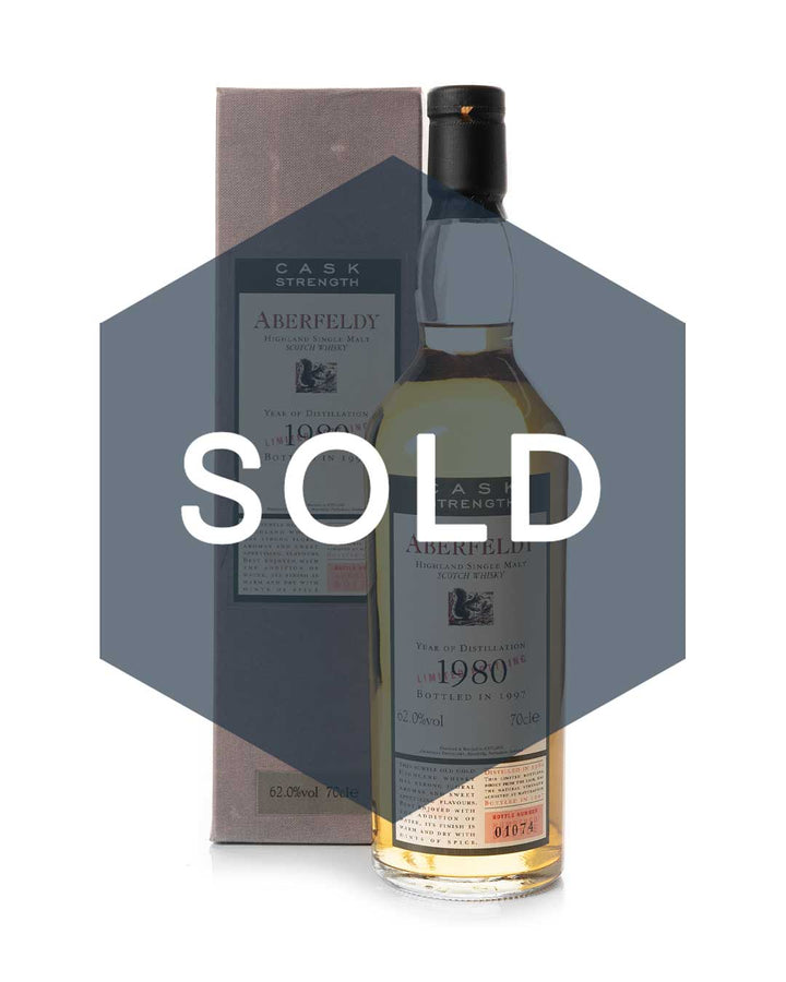 Aberfeldy 1980 动植物瓶装 1997
