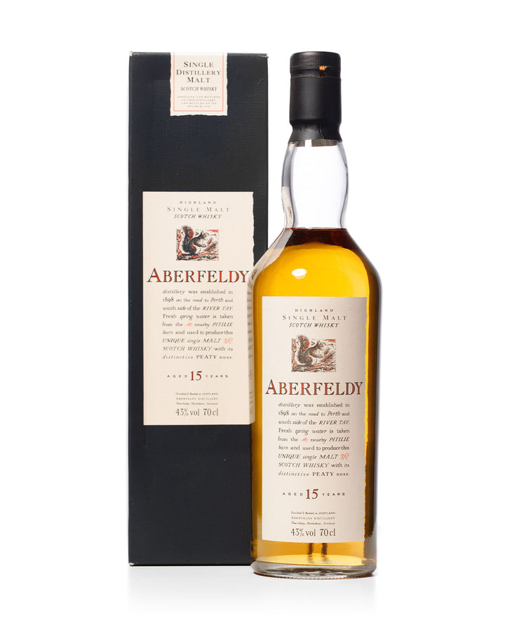 Aberfeldy 15 Year Old Cask Strength Flora & Fauna With Original Box