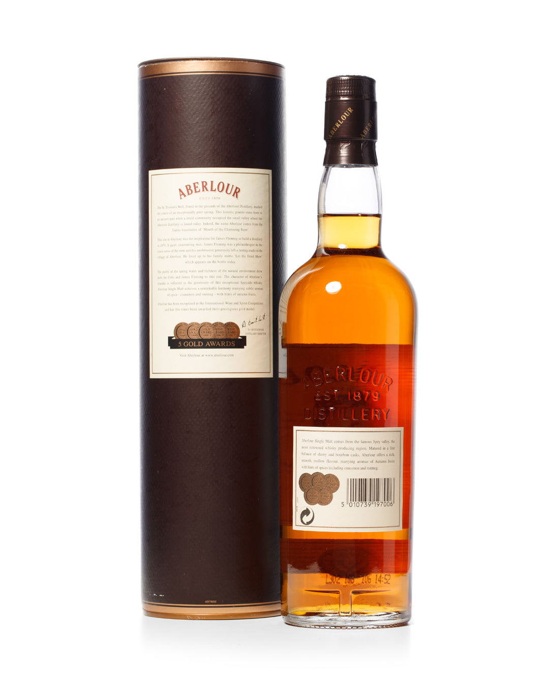 Aberlour 10 Year Old Highland Single Malt With Original Tube