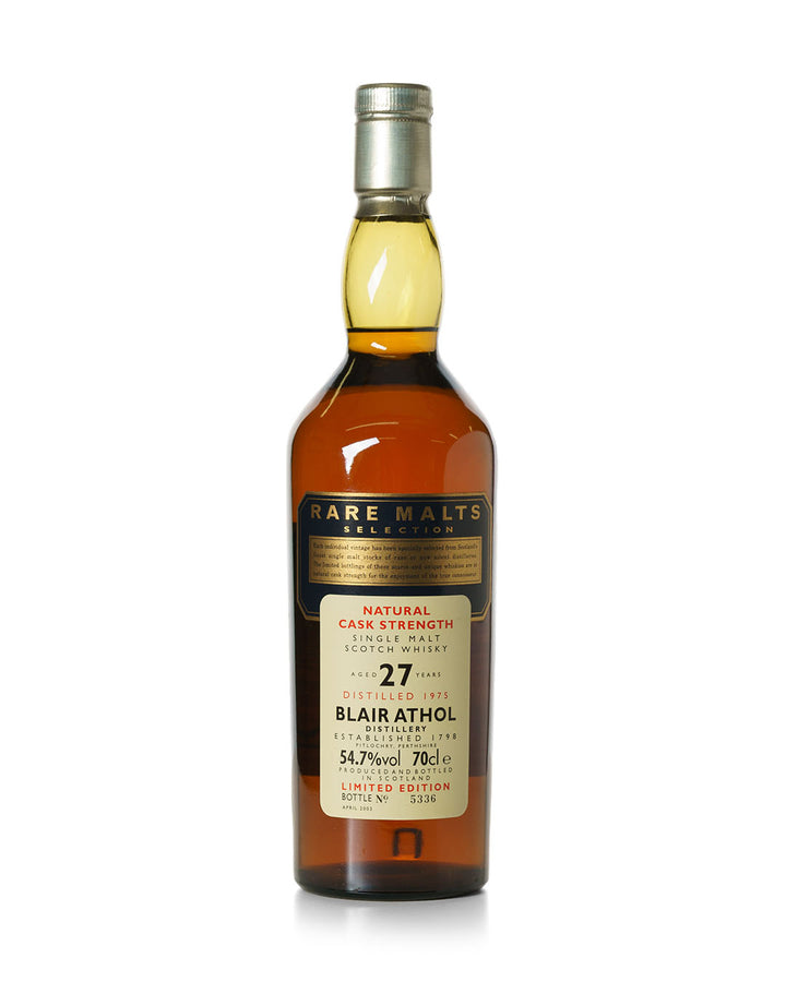 Blair Athol 1975 27 年稀有麦芽精选