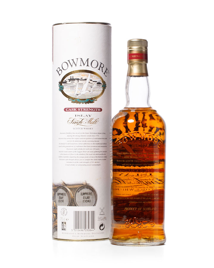 Bowmore Cask Strength 56% ABV With Original Tube