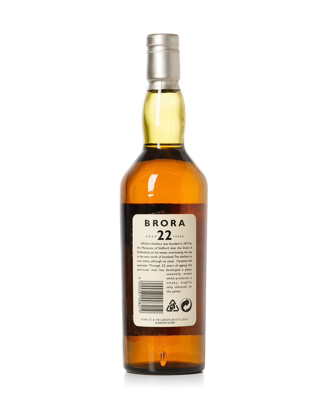 Brora 1972 22 Year Old Rare Malts Bottled 1995 58.7% ABV