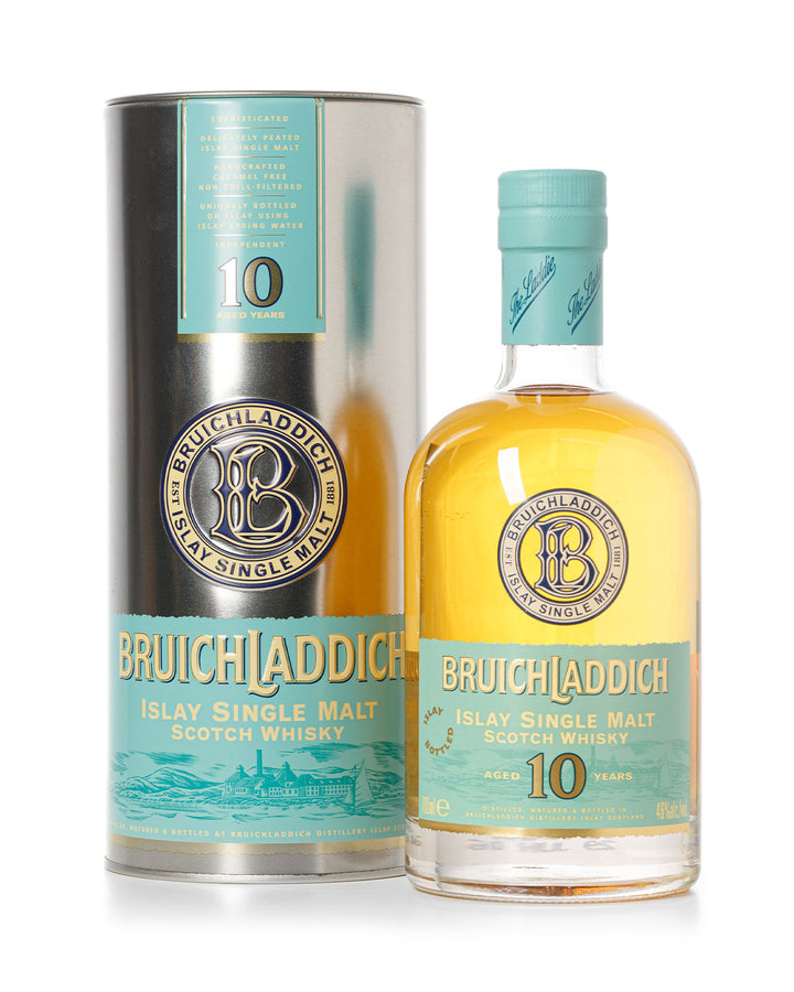 Bruichladdich 10 Year Old With Original Metal Tube