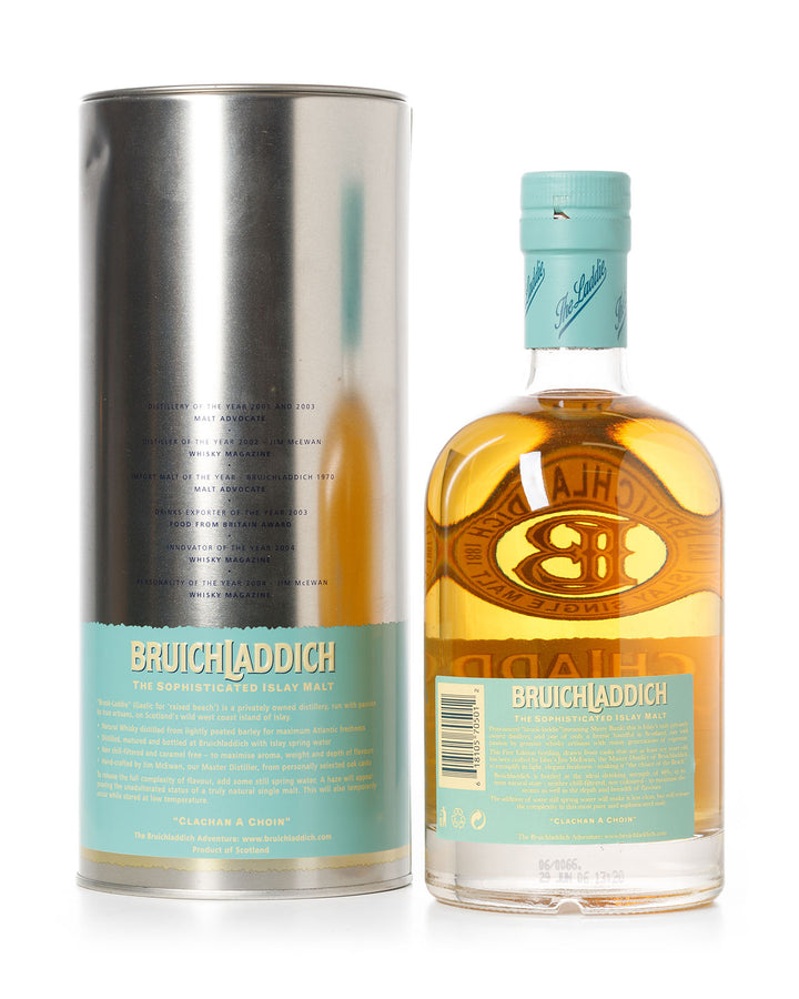 Bruichladdich 10 Year Old With Original Metal Tube