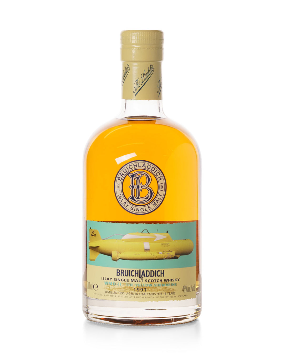 Bruichladdich Yellow Submarine 1991 - Bottled 2005 - 14 Year Old