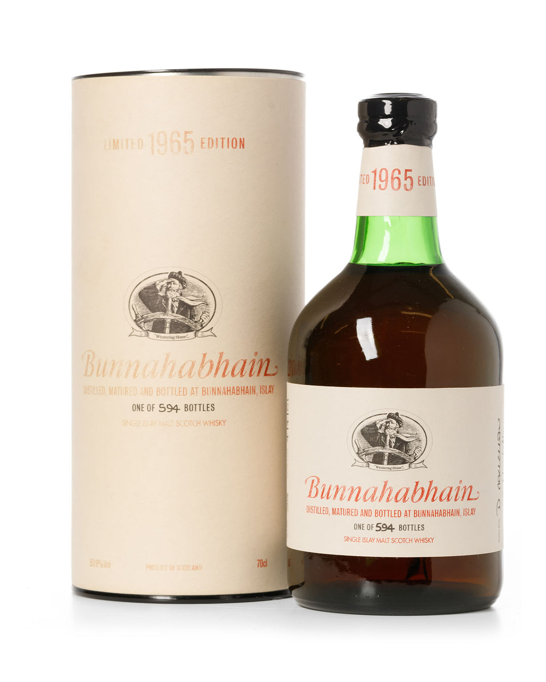 Bunnahabhain 1965 35 Year Old Limited Edition Bottled 2001 With Original Tube