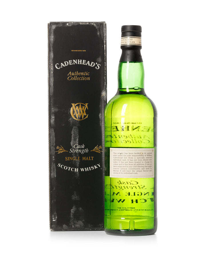 Glen Grant-Glenlivet 1980 16 Year Old Cadenhead's Authentic Collection Bottled 1997 With Original Box