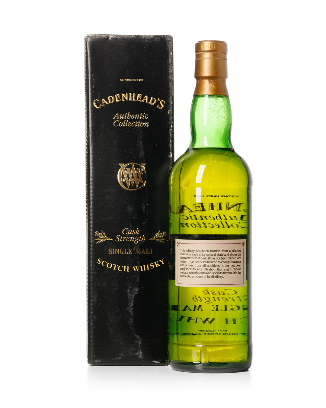 North Port Brechin 1976 17 Year Old Cadenhead's Authentic Collection Bottled 1994 With Original Box