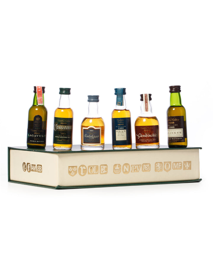 Distillers Edition Miniature Set Glenkinchie, Oban, Dalwhinnie, Talisker, Cragganmore, Lagavulin 50ml bottles With Presentation Box