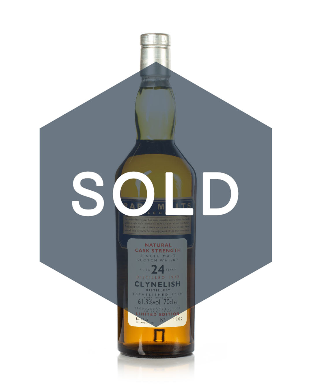 クライヌリッシュ1972 24年 RARE MALTS 半世紀を経て蘇るビッグ