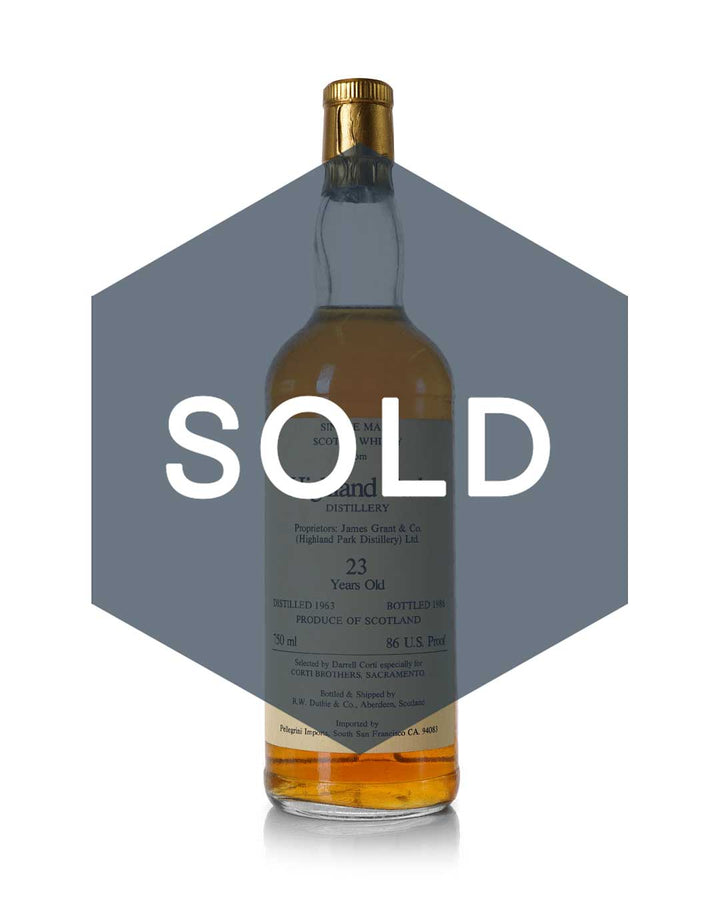 Highland Park 1963 23 Year Old Duthie For Corti