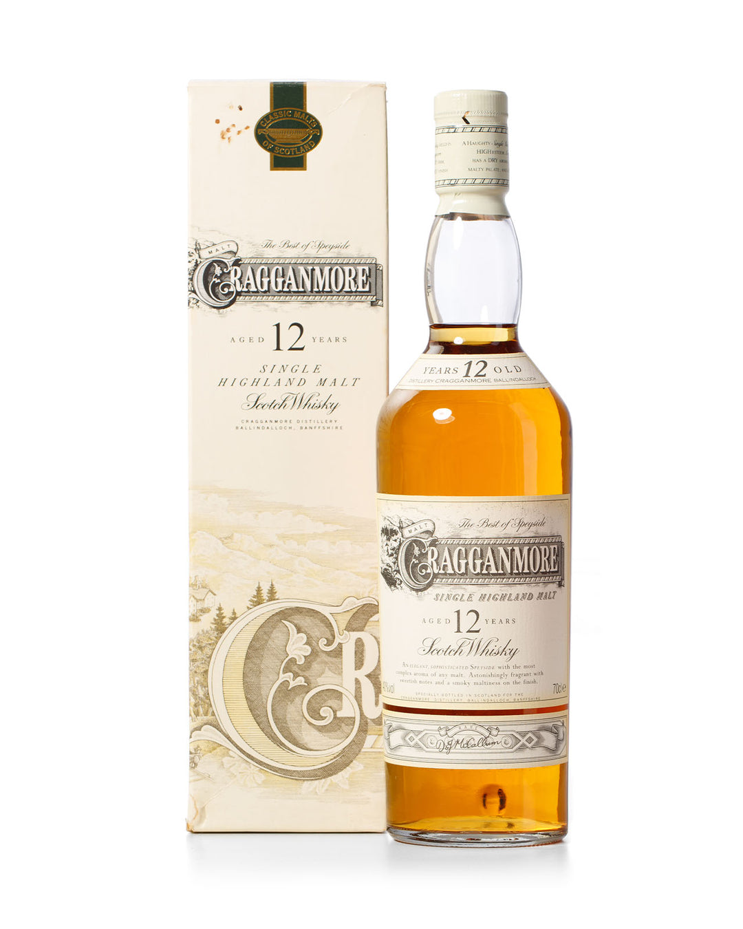 Cragganmore 12 Year Old With Original Box