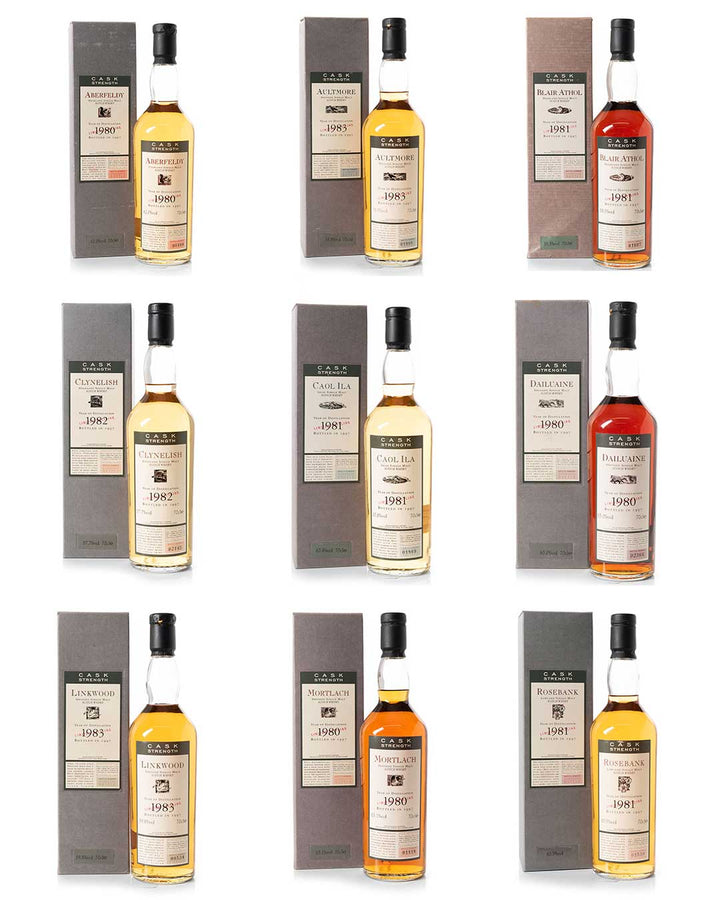 Flora & Fauna 9 x Bottles - Cask Strength Complete Collection