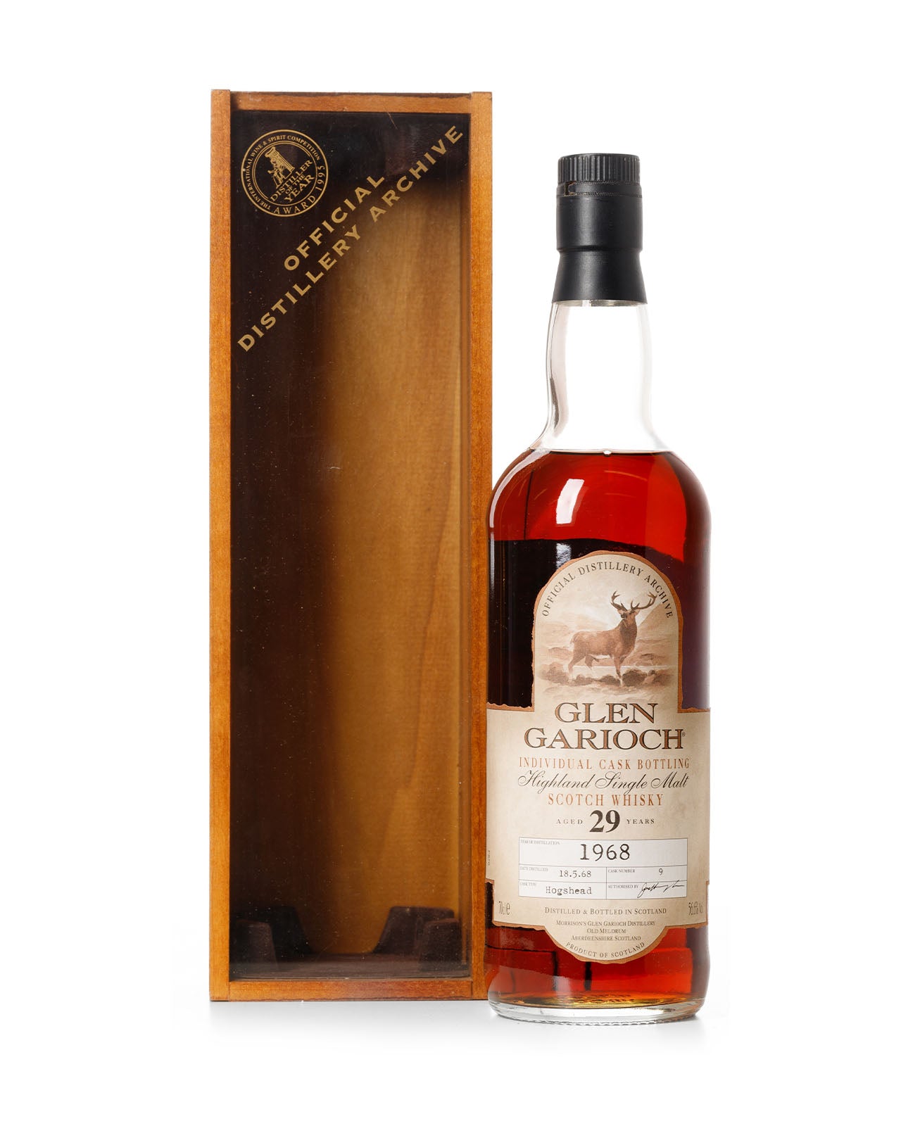 Glen Garioch 1968 29 Year Old With Original Wooden Box