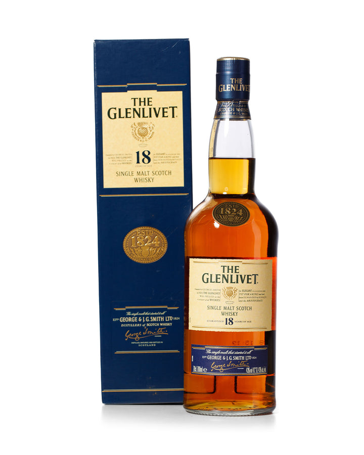Glenlivet 18 Year Old With Original Box