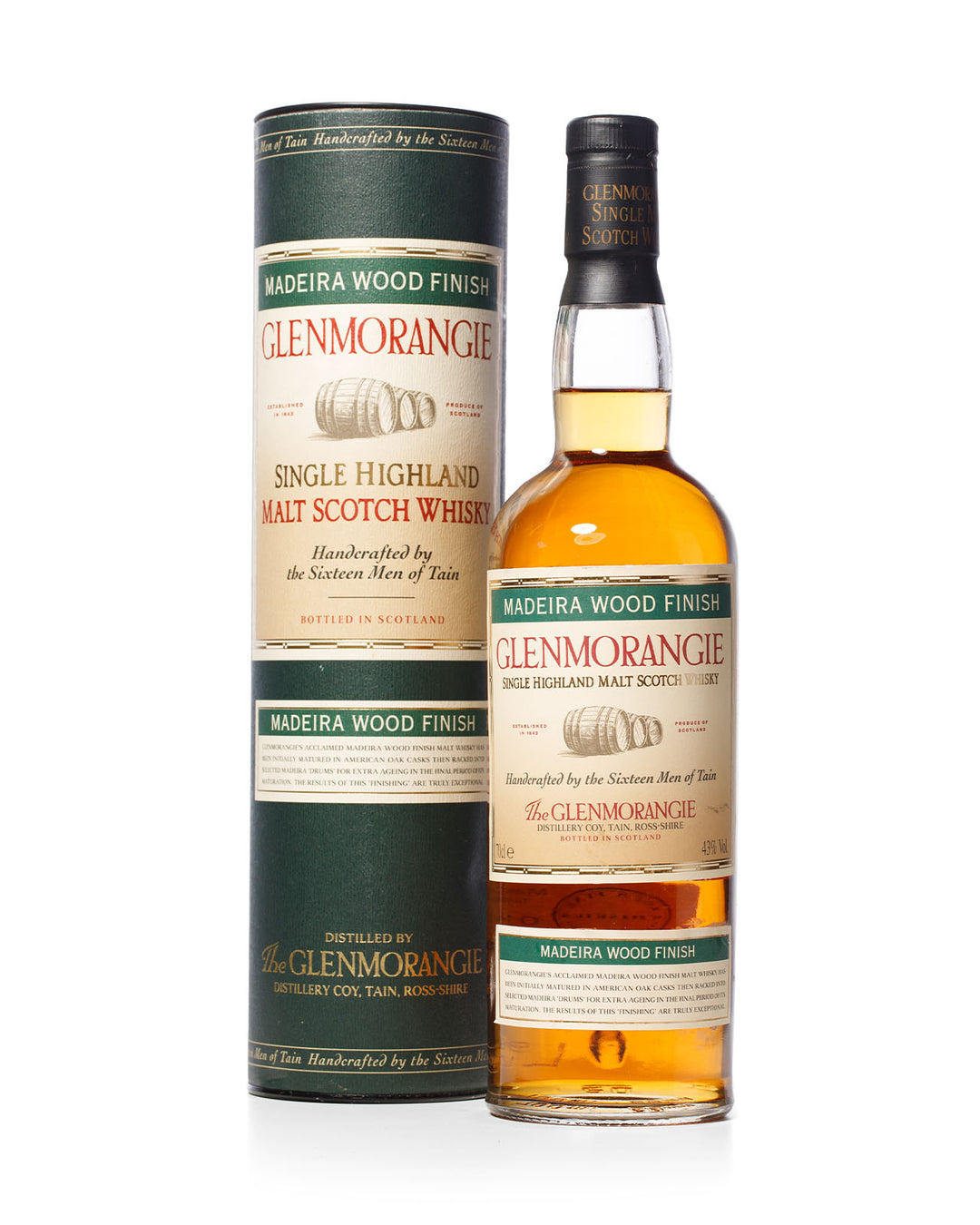 Glenmorangie Madeira Wood Finish With Original Tube