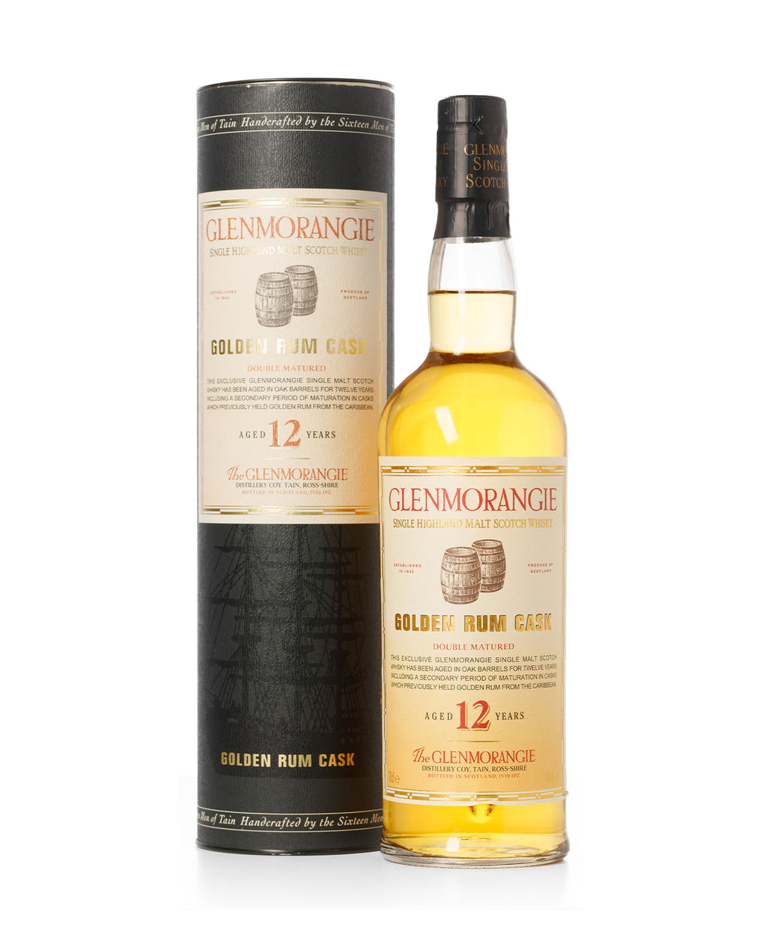 Glenmorangie 12 Year Old Golden Rum Cask With Original Tube