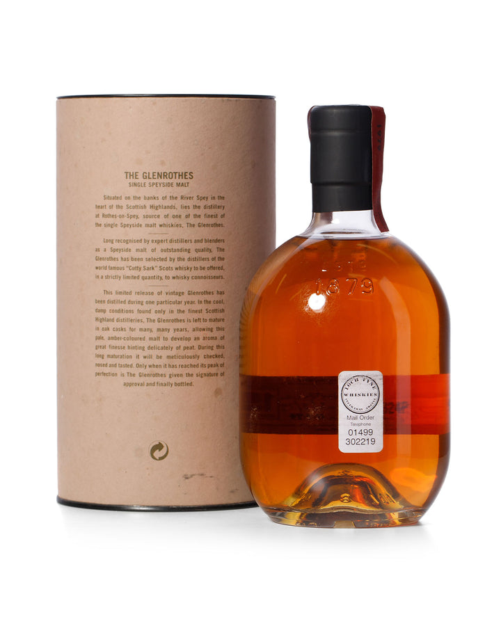 Glenrothes 1979 16 Year Old Bottled 1995 With Original Tube