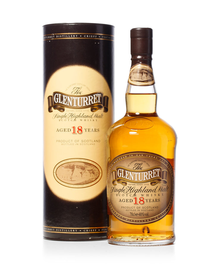 Glenturret 18 Year Old With Original Tube