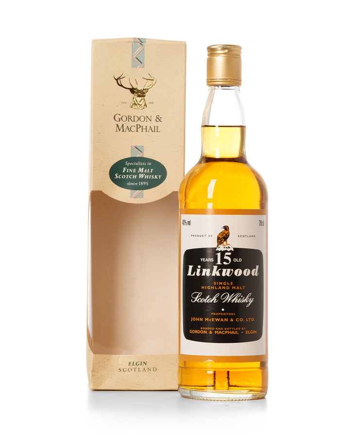 Linkwood 15 Year Old Gordon & Macphail With Original Box