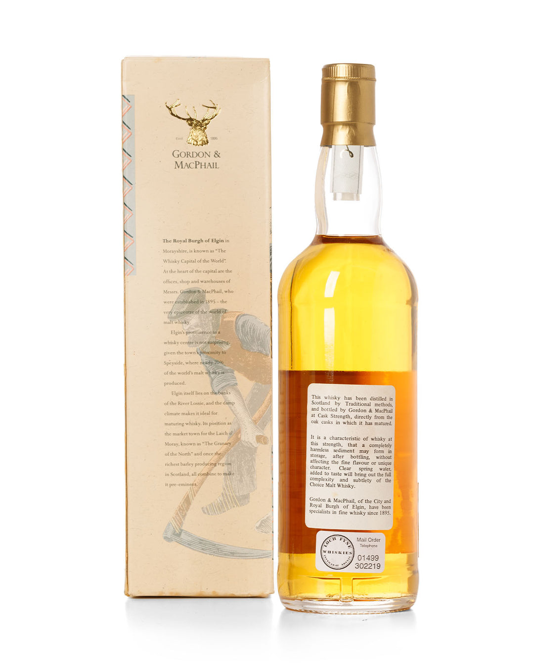 Cragganmore 1976 17 Year Old Gordon & MacPhail Bottled 1993 With Original Box