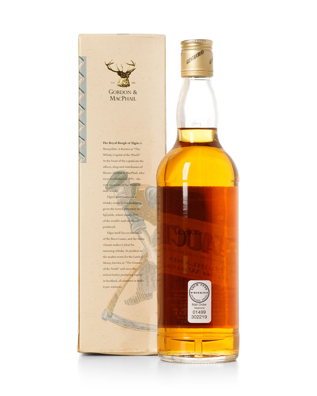Glentauchers 1979 14 Year Old Gordon & MacPhail Bottled 1993 With Original Box