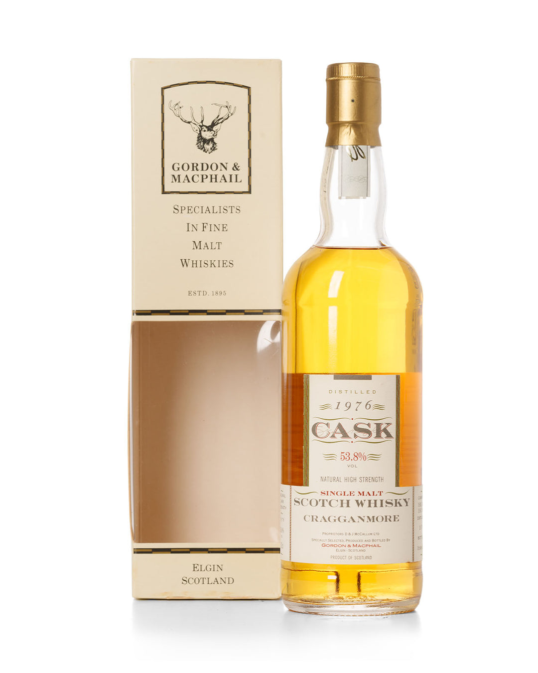 Cragganmore 1976 17 Year Old Gordon & MacPhail Bottled 1993 With Original Box