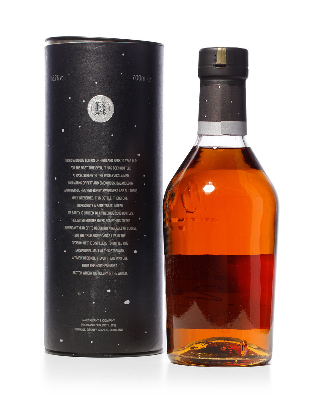 Highland Park 2000 12 Year Old Cask Strength With Original Tube