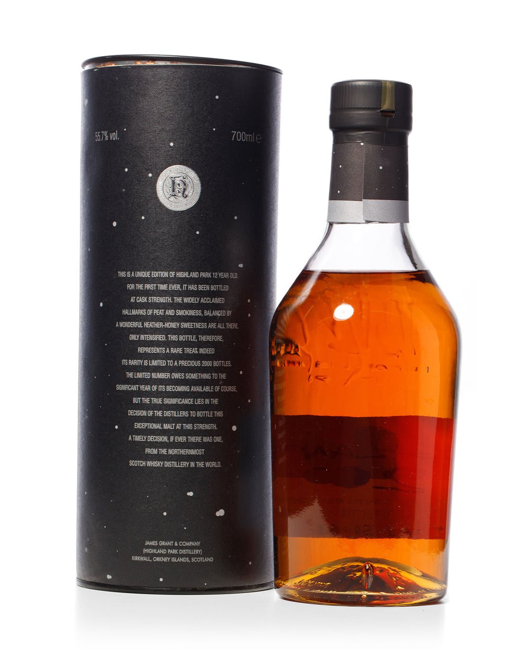 Highland Park 2000 12 Year Old Cask Strength With Original Tube
