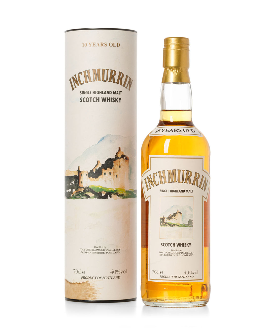 Inchmurrin 10 Year Old With Original Tube
