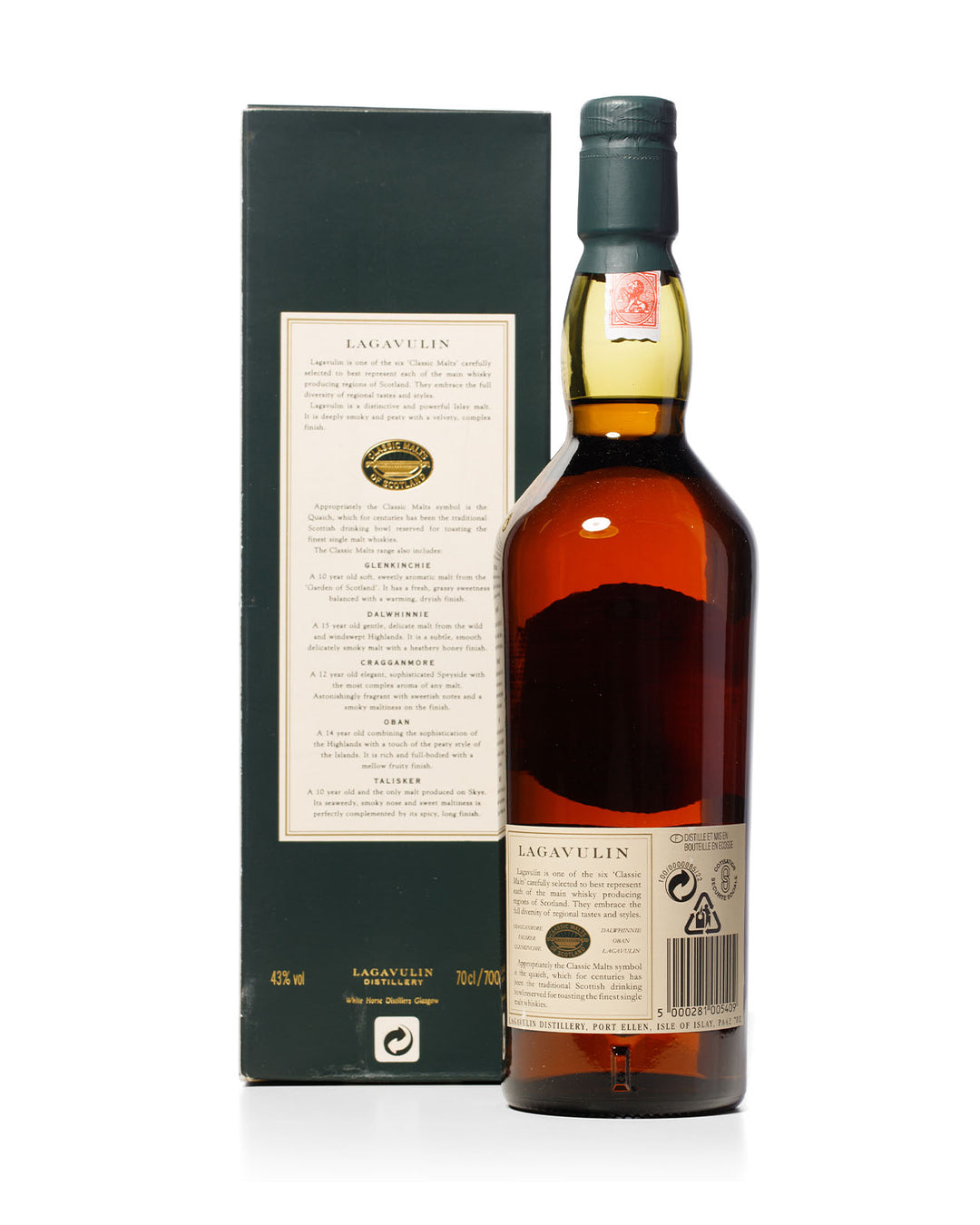 Lagavulin 16 Year Old White Horse With Original Box